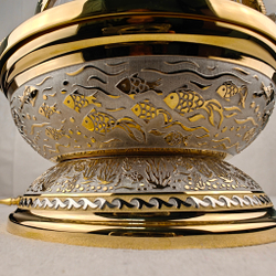 Икорница "Морская звезда - Аметист" (Златоуст)