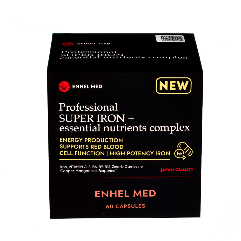 Professional Super Iron супер железо с витаминами Enhel Med