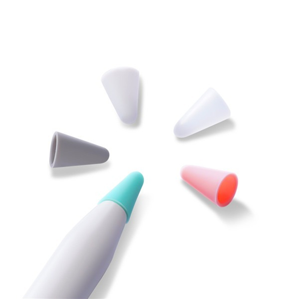 Силиконовый чехол наконечник (10шт в комплекте) для Apple Pencil Gen 1 и Gen 2