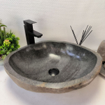 Раковина из речного камня RS-63375 (52*44*15) 0123