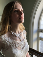 Колье "Восточная сказка" ручной работы из бисера