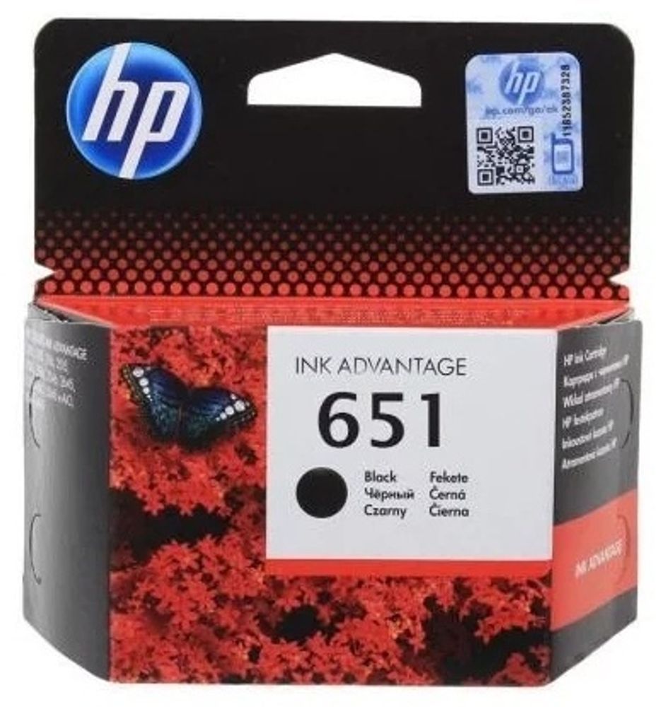 Картриджи HP C2P10AE 651 черный