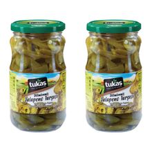 Tukas Перец халапеньо резаный 335 г, 2 шт
