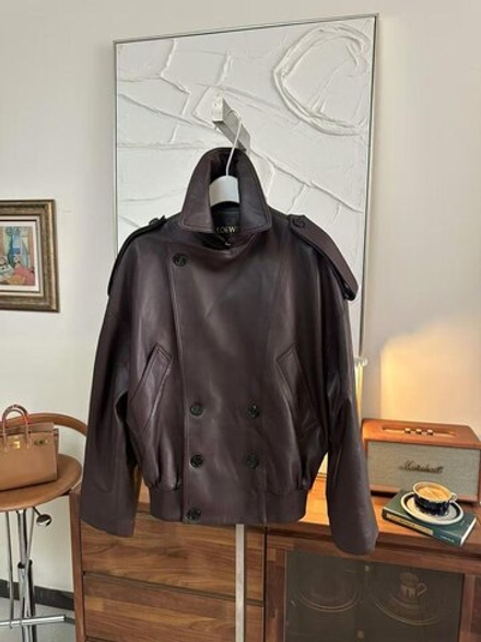 Кожаная куртка Loewe