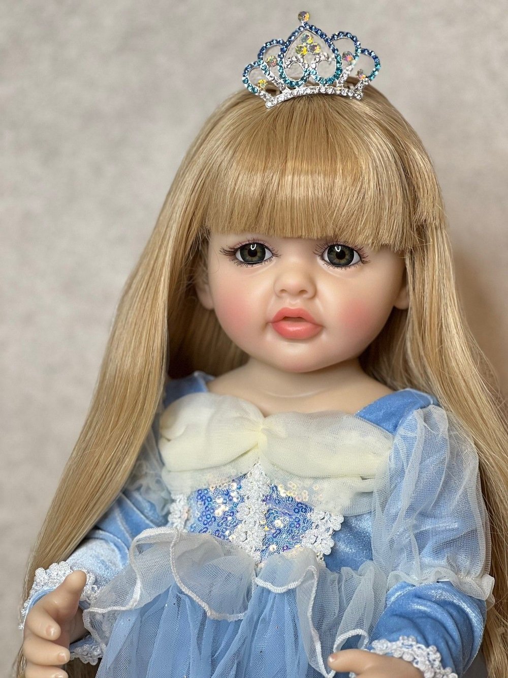 Кукла Реборн виниловая 55см в пакете (FA-289)