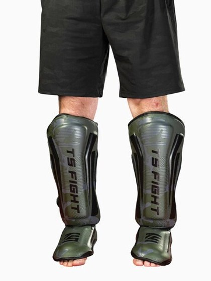 Защита голени и стопы  Tomorrow Star Warrior Green Black