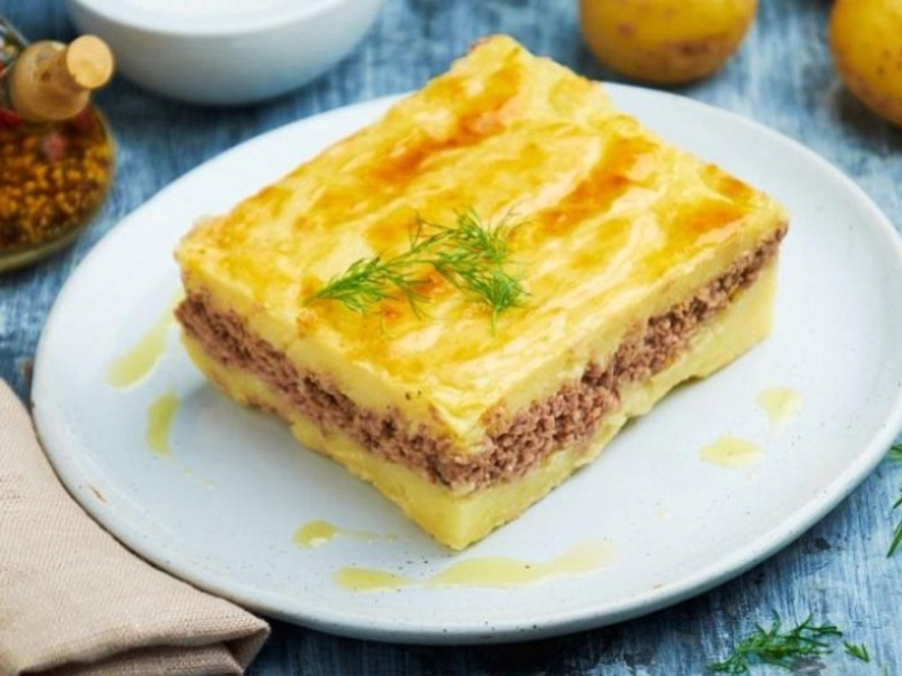 Запеканка картофельная с фаршем 250гр