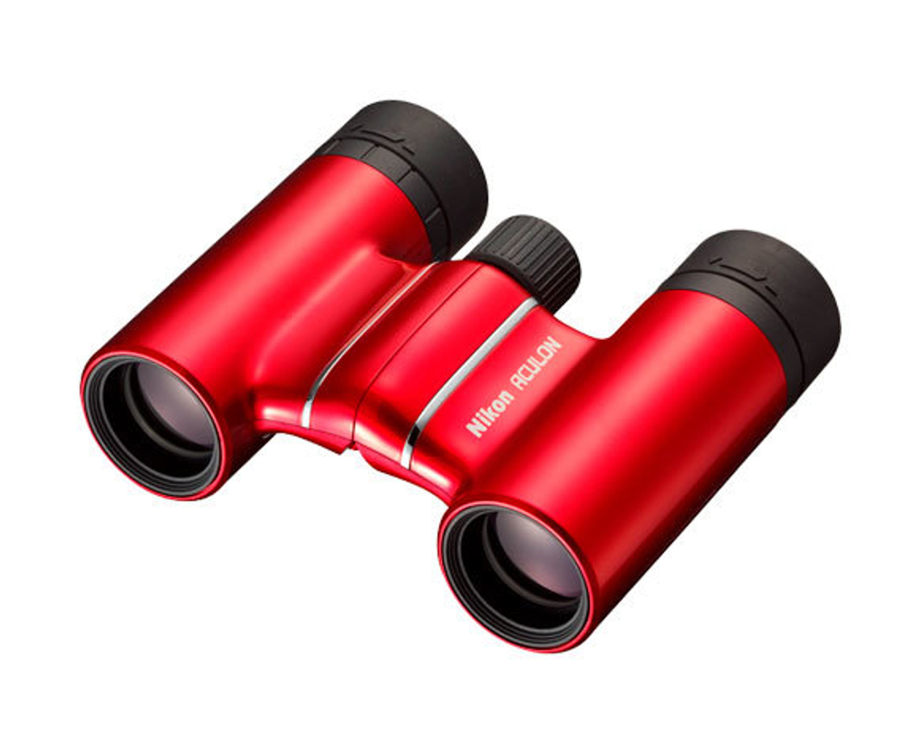 Бинокль Nikon Aculon T01 10x21 красный