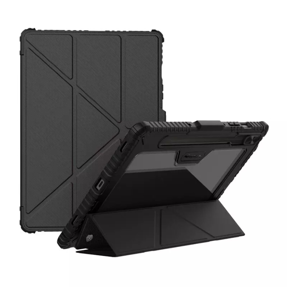 Противоударный чехол BUMPER NILLKIN LEATHER CASE PRO для Samsung Galaxy Tab S9