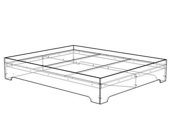 Каркас кровати АДАЛИ