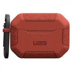 Чехол с карабином UAG Scout Series для AirPods Pro 2 (104123119191), красный