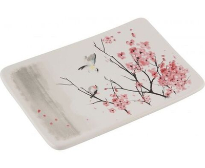 Мыльница Рыжий кот Сакура керамика SD-S 006520