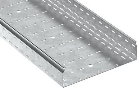 Лоток листовой перфорир. 100х400 L3000 сталь 2.0мм HDZ ESCA 7 IEK CLP10-100-400-200-3-M-HDZ