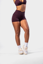 Шорты V-shaping Belt Shorts STRONG BEAUTY 428 Бордовые