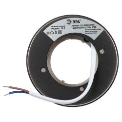 Светильник накладной ЭРА OL9 GX53 BK/WH под лампу GX53 черный/белый