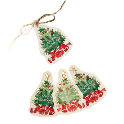 Шильдик на подарок Новый год «Уютных моментов», 6 х 9 см