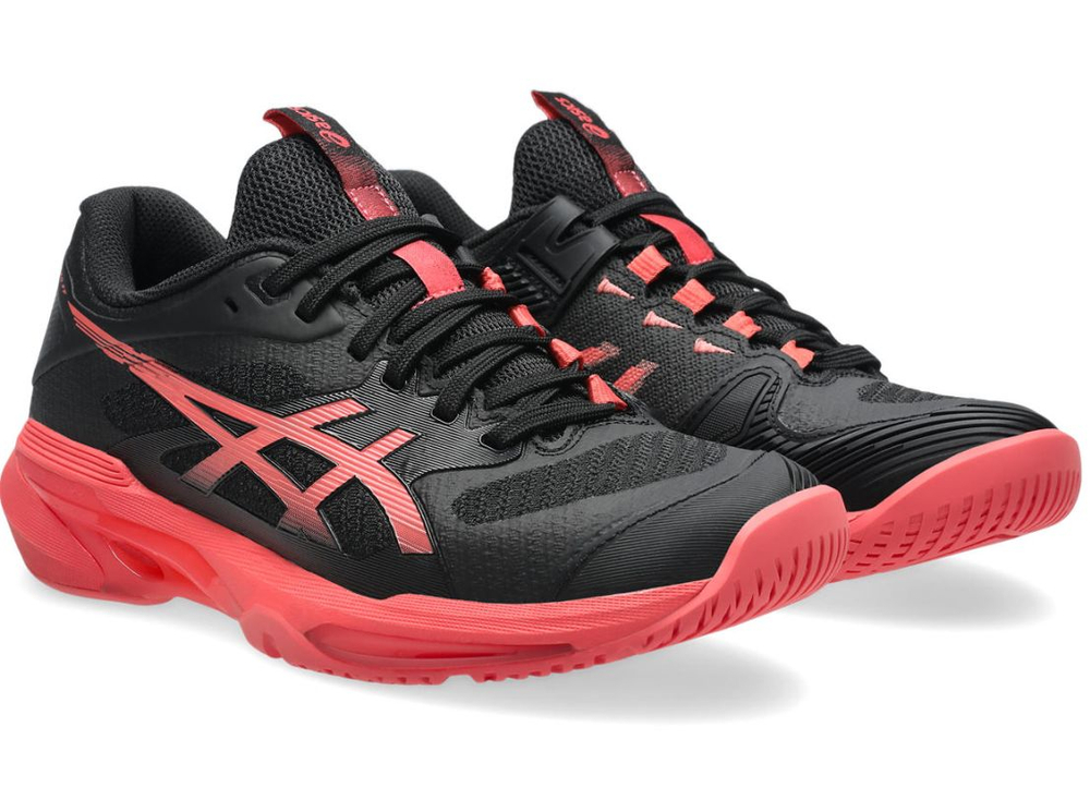 Женские Кроссовки теннисные Asics Solution Speed FF 4 - black/sienna