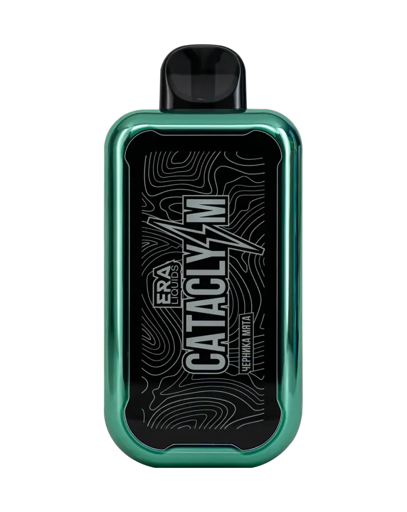 Одноразовая электронная сигарета Cataclysm 15000 - Черника Мята (15000 затяжек) Одноразовая электронная сигарета Cataclysm 15000 - Черника Мята (15000 затяжек)