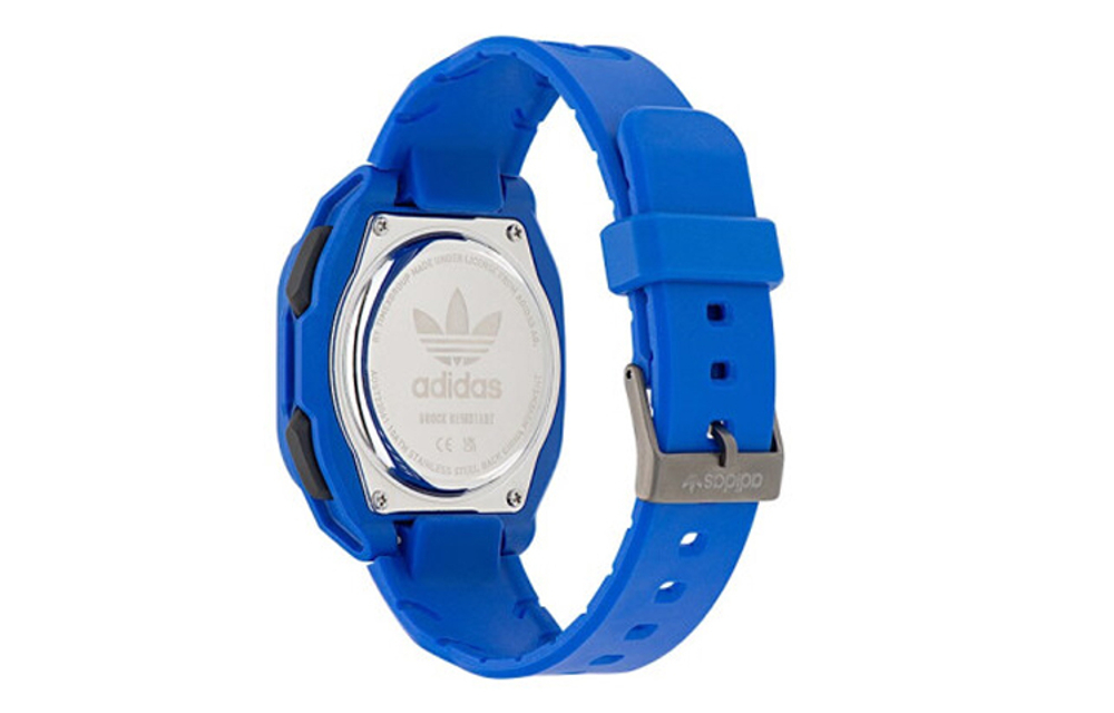Adidas Originals STREET Wrist Watch Quartz Movement Resin Strap Black Dial Men"s Watches