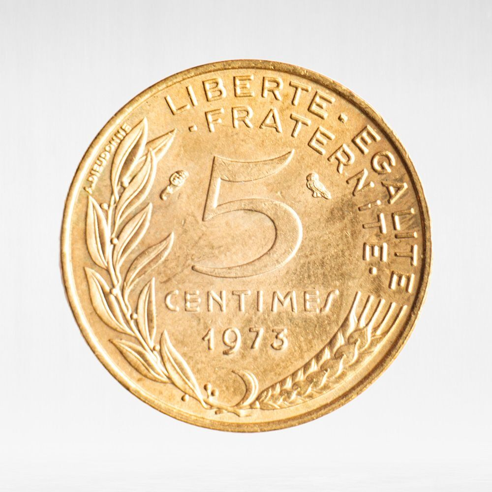 France, 5 Centimes 1973, XF