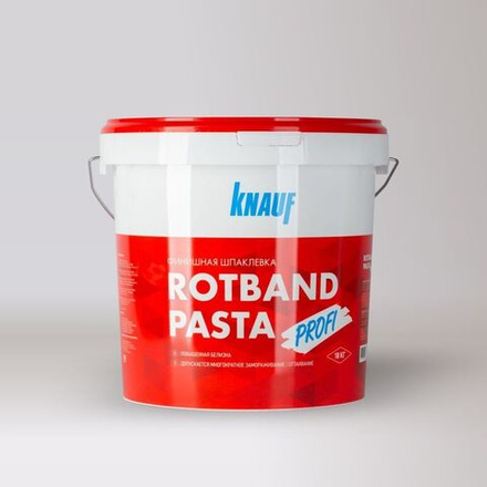 Шпаклевка финишная готовая Кнауф Ротбанд Паста Профи 18 кг