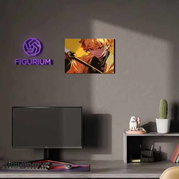 Постер Zenitsu Agatsuma - Demon Slayer