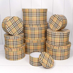 Коробка 35х17.3 см Набор 10 шт "Клетка" (Желтый)