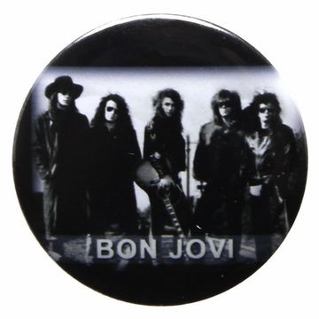 Значок Bon Jovi группа 36 мм (271)