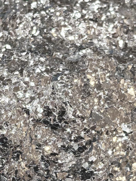 Хлопья - слюда 88901 Серебро металлик - для литья изделий и творчества