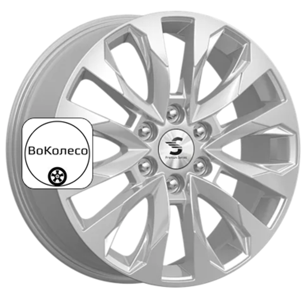 8x20/6x139,7 ET60 D95,1 КР007 (Land Cruiser 300) Elite Silver Premium Series