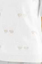 23533 Джемпер женский (молочный)