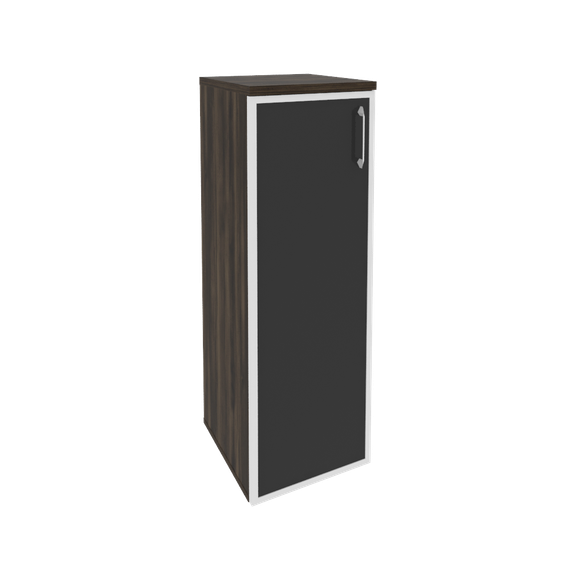 Оникс Шкаф средний узкий левый O.SU-2.4 R (L) black  400*420*1207
