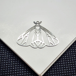 Подвеска мотылек, сталь, 21×27мм, штучно