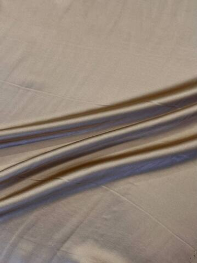 Шелк атласный Dolce&Gabbana светло-карамельный