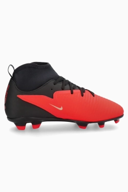 Бутсы Nike Phantom 6 High Club FG/MG Junior - красный