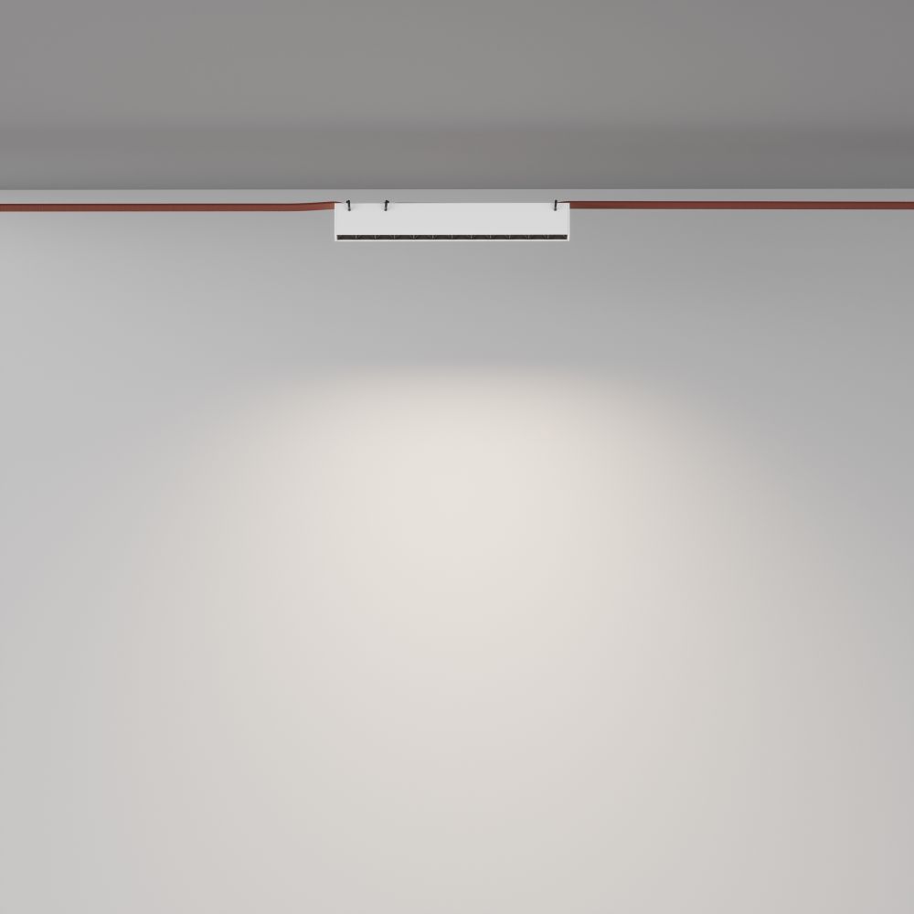 Трековый светодиодный светильник Maytoni Parity   TR128B-12W4K-M-W