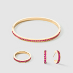 Браслет Coeur de Lion Pink-Gold 19 см 0127/37-0416