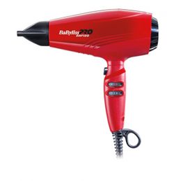 Профессиональный фен BaByliss PRO Rapido Red Ferrari с набором аксессуаров P1035E/BAB7000IRE