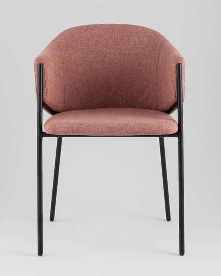 Стул обеденный Sheep шенилл пыльно-розовый