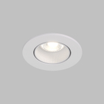 DK3061-WH Встраиваемый светильник, IP 20, 10 Вт, GU5.3, LED, белый/белый, пластик