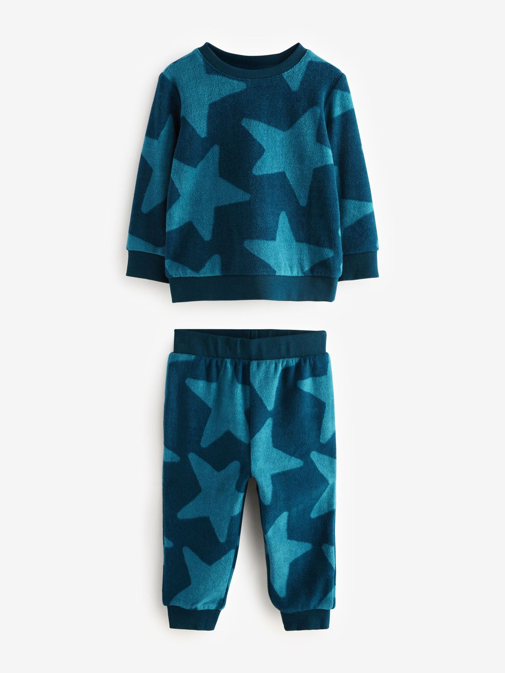 Пижама флисовая для мальчика Next N27-782, Синий