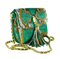 Клатч из кожи питона CL-136