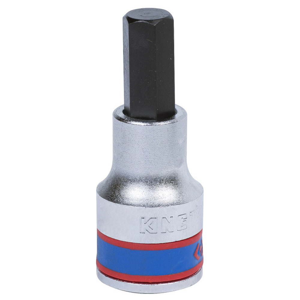 KING TONY (402511) Насадка (бита) торцевая 1/2", L = 60 мм, HEX, 11 мм