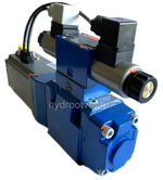 4WRKE10E50L-3X/6EG24K31/A1D3M - Пропорциональный распределитель с обратной связью по положению золотника и со встроенным усилителем (OBE), Ду10, A1 = ±10 В, номинальный расход 50 л/мин, схема E, каналы управления X и Y - внешние