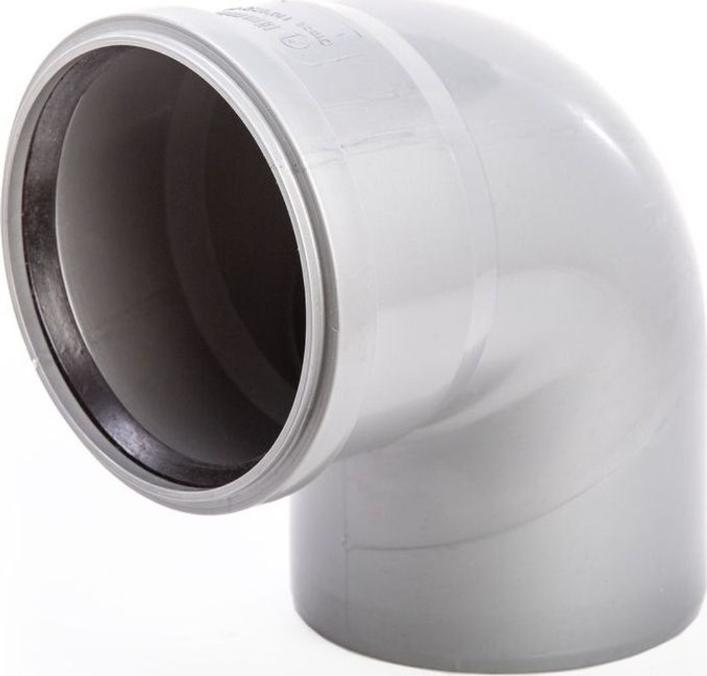 Отвод для внутренней канализации Lammin d110мм/87°