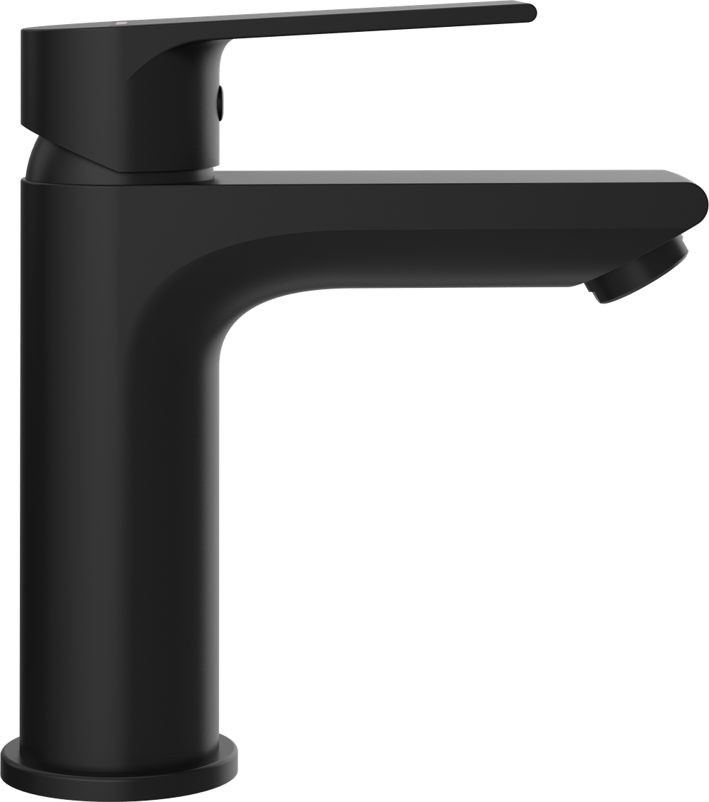 Смеситель для раковины STWORKI Готланд S13010BK матовый черный