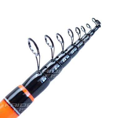 Удилище Kaida 835-450 Телескоп Rivert Sports с кольцами 4.5м 15г Вес 245г 10секц. Тр.длина 0.63м