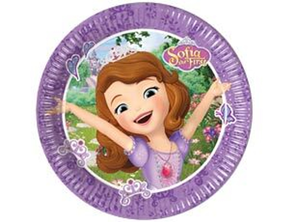 Тарелка София Острова 20см 8шт.