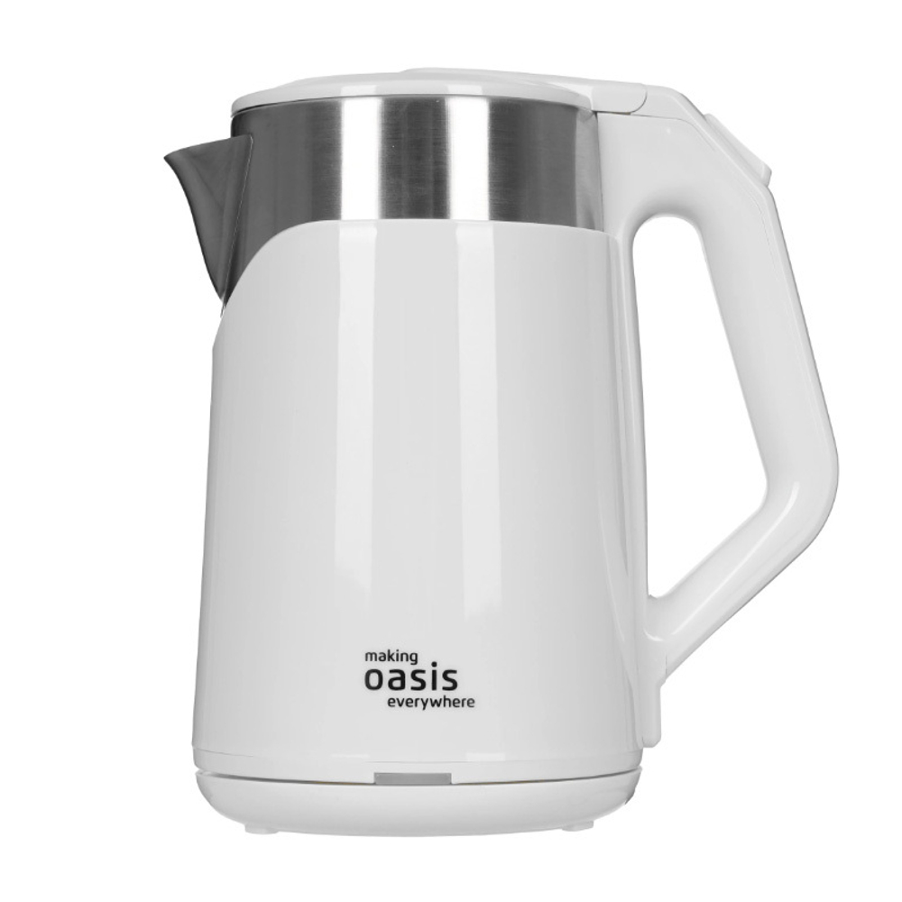 Электрический чайник Oasis K-21SPW, белый