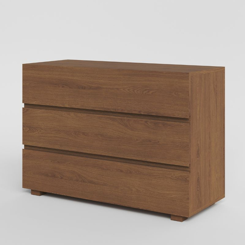 Комод, 110x71x45, Баямо, массив дуба срощенный, табачный